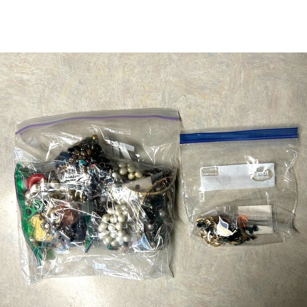 Assorted Broken Jewelry for Crafting and Repair Over 3 Lbs,